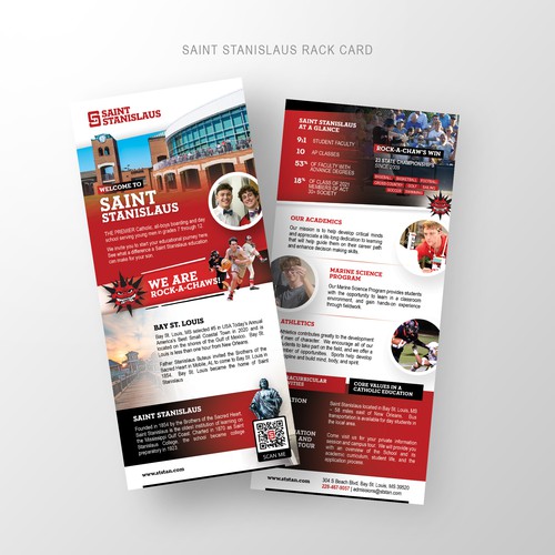 High-Impact Graphic Design Rack Card Design by Rockslide