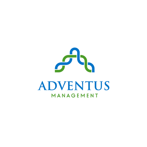 Logo for Adventus Management Design by morabira