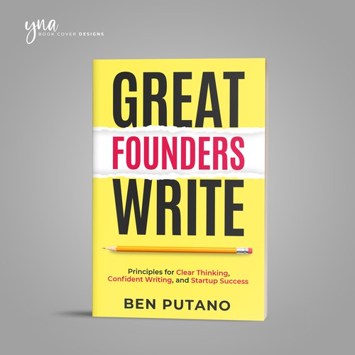 Design the cover of a writing book for entrepreneurs Design by Yna