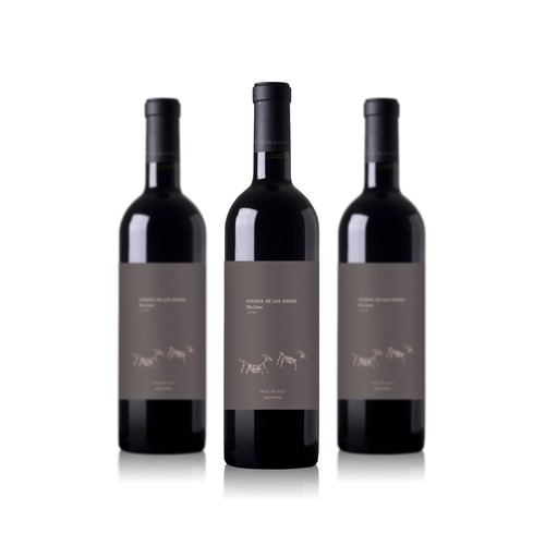 Malbec Wine Label for an Argentinian Winery Design by Bogoje Bojovic