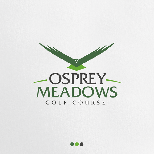 Golf Course Logo - Osprey Meadows Golf Course at Tamarack Design by Design Republik