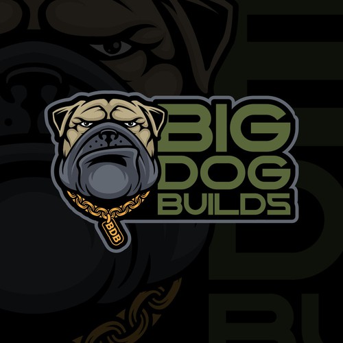 Big Dog Builds Logo Design by marcuz030