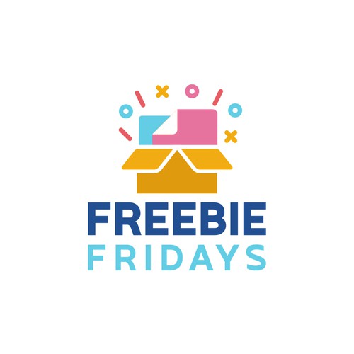 Freebie Fridays - Fun Modern Logo that grabs attention! :) Design by deb•o•nair