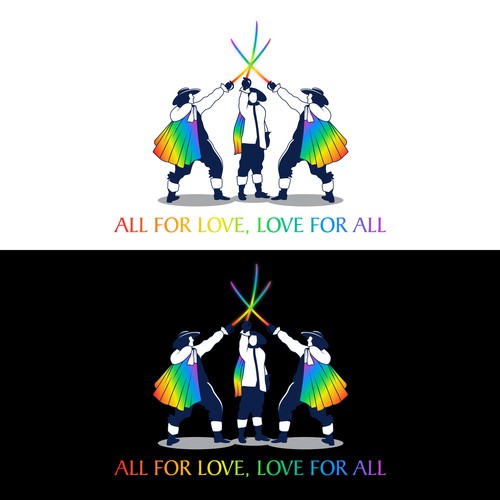 Design di Pride Parade Party Icon for Use on T-Shirts and Other Branding di Agus Kupit