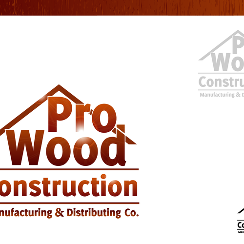 Pro Wood Construction Design by logotweek™