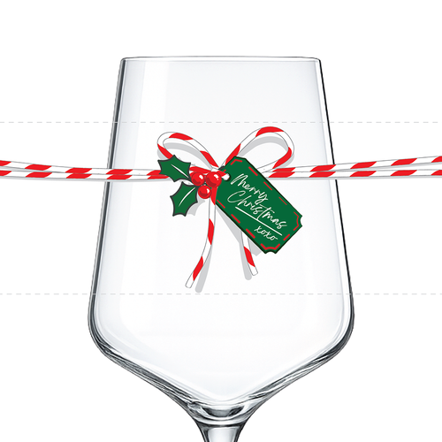 "Illustration for drinking glasses inspired by Christmas" winning Other design