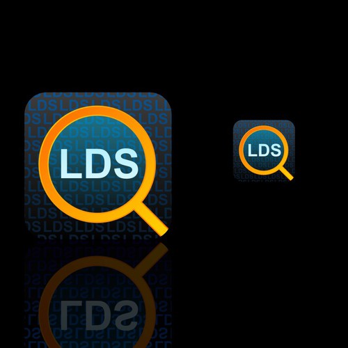 iOS Icon: LDS Word Search game Design by paramaya22