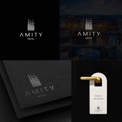 New Brand ID for Hotel Group based in Prague, Czech Republic Design by MaruCruz Design