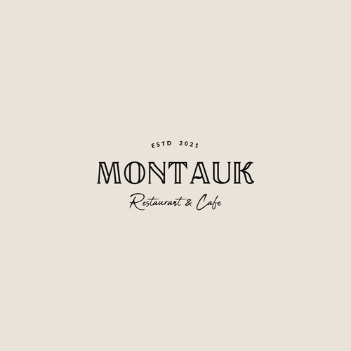 Montauk Logo Design by Mikita Maksurov