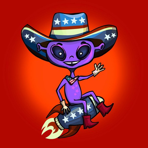 Mascot for Uranus Fudge Factory and General Store Design by Valeriia_h