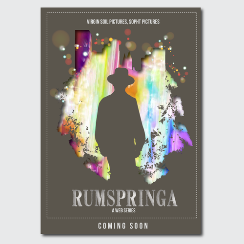 Create movie poster for a web series called Rumspringa Réalisé par ALOTTO