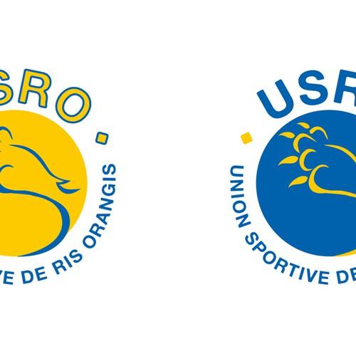 Insigne Badge émaillé USRP Rugby – Union Sportive Romanaise Et Péageoise