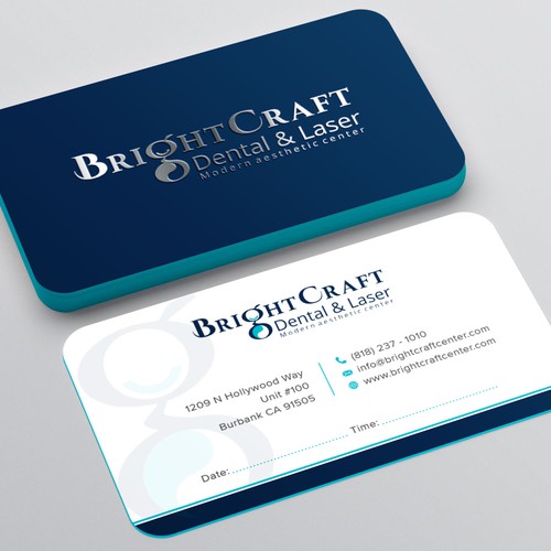 Modern Dental and Medical SPA business card Réalisé par IK_Designs