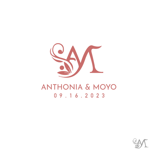 Wedding Monogram - AM Design by astrnt