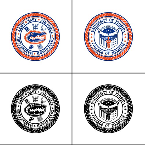 University of Florida Veterans Day Coin Contest Design by Hossam zakria