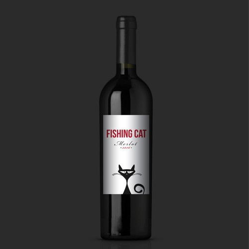 Design a modern wine label for a small new independent brand in India's emerging market (our wine bottled in Italy) Design by Dragan Jovic