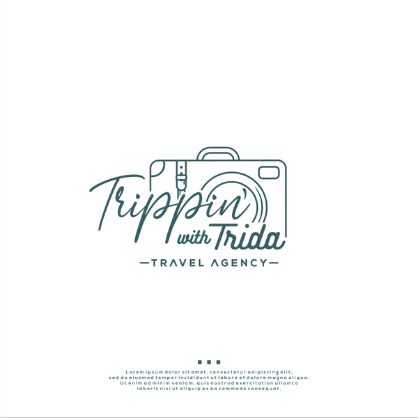 Trippin' with Trida, Travel agency logo