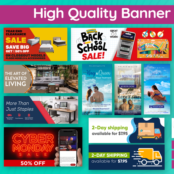 Design by Cecilia M. titled "High Quality Banner Design"