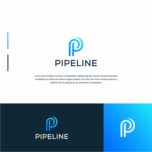 Design a cool, sleek, tech-oriented logo for Pipeline Design von Y u j i n ™