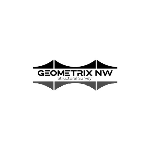 Bridge Construction Logo for Geometrix NW Design by gimbri