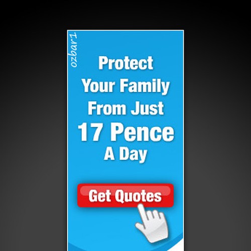 Life Insurance - Banner Design Contest Design by ozbar1