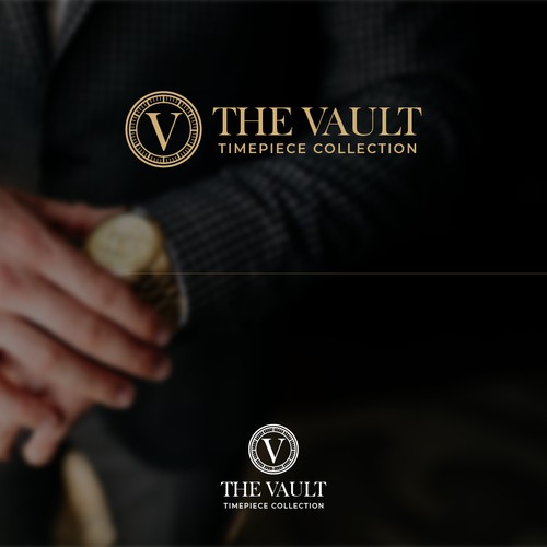 The Vault | Timepiece Collection Logo Contest Design by Designer Mehfuz