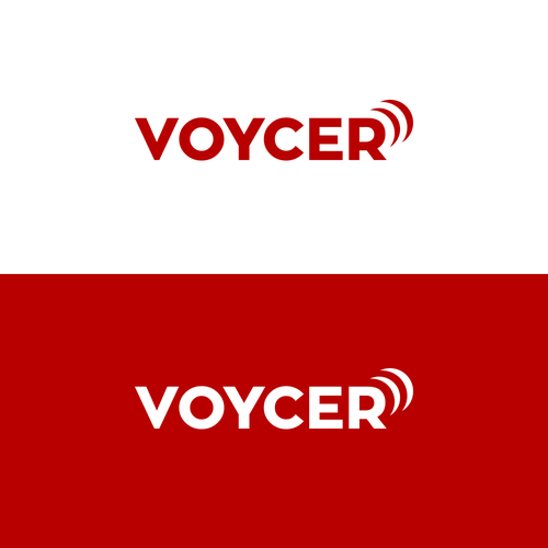 Clean, modern, Voycer logo for B2B community platform for consumer brands Design by LivRayArt