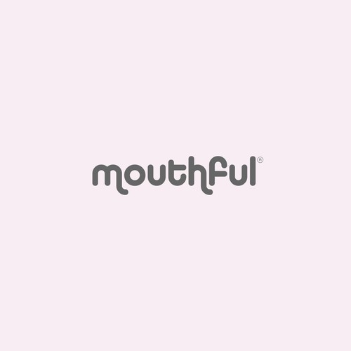 Strong, spunky yet clean logo for mouthful Design by Startline Strategies