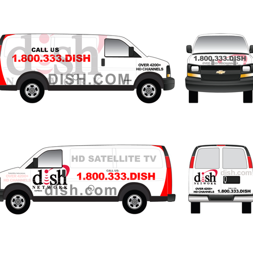 V&S 002 ~ REDESIGN THE DISH NETWORK INSTALLATION FLEET Design by caciocode