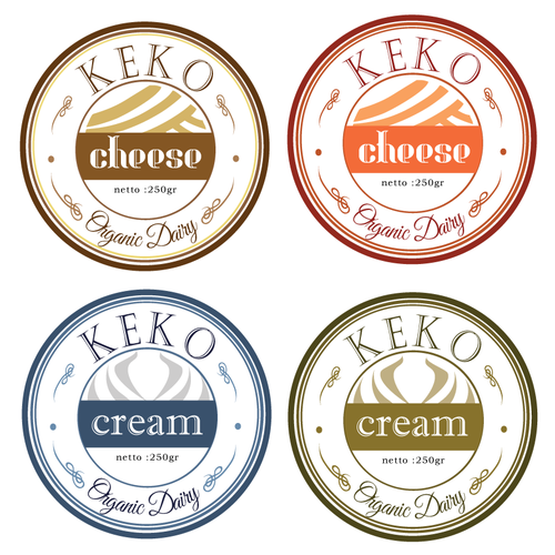 *Prize Guaranteed* Product Label Wanted for Keko Cheese Design by bayawakaya