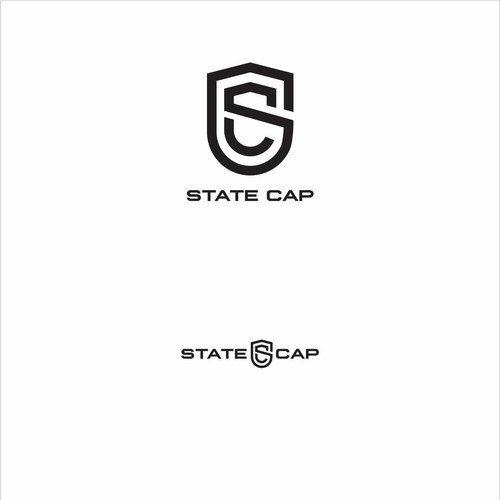 "new logo to STATE CAP, cap brand - SC" winning Logo & brand guide