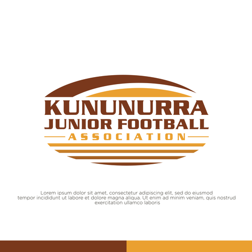 Kununurra Junior Football Association  Logo Design by Bad Flow