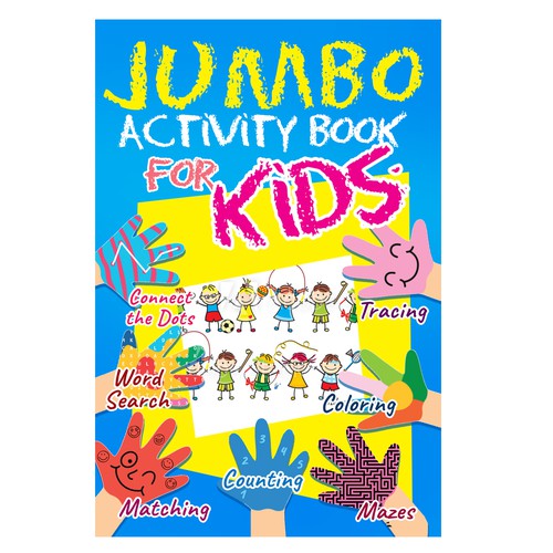 Fun Design for Jumbo Activity Book Design by GSPH (Raffy)