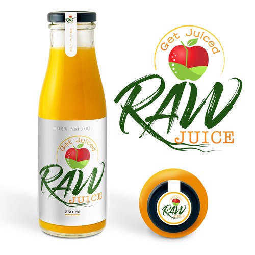 Raw juice bar that will be seen by millions Design by hawin11