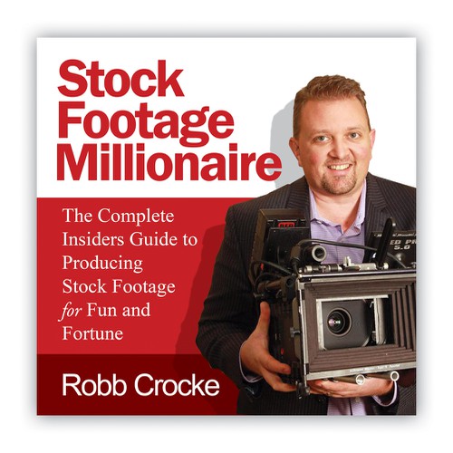 Eye-Popping Book Cover for "Stock Footage Millionaire" Réalisé par TRIWIDYATMAKA
