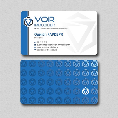 Business card contest entry by Brandmaker artist