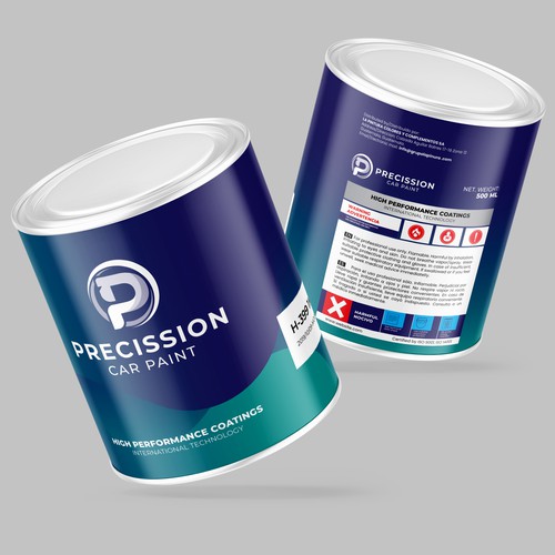 Label for Professional Automotive Refinish Products-ontwerp door binggo™