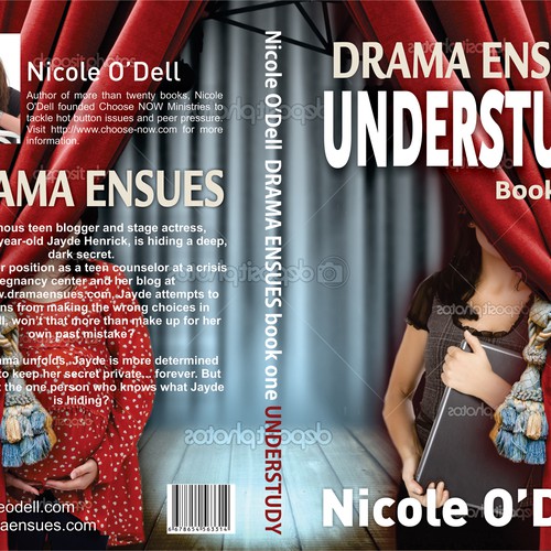 book cover for YA novel about teen pregnancy Design by Chameleonstudio74