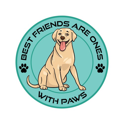 Design an amazing sticker for passionate dog owners and dog lovers Design by Xnine