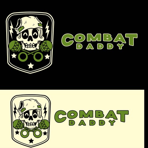 Need a classic, manly logo to appeal to new dads to read our blog! Design by Deduder