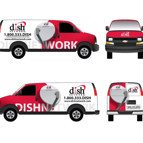 V&S 002 ~ REDESIGN THE DISH NETWORK INSTALLATION FLEET Design por sasanikolic