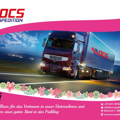 Postcard, flyer or print contest entry by Tulips Design