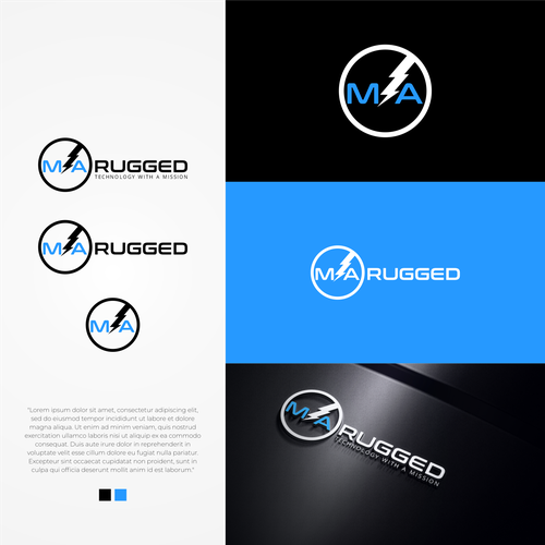 Mid-Atlantic Rugged Systems Logo and Brand Guide Design by Randy Yanuar