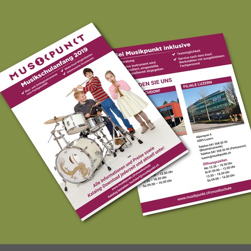 Postcard, flyer or print contest entry by Schöpfer