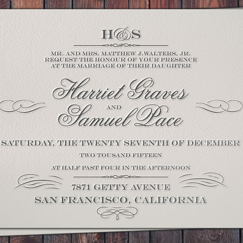 Card or invitation contest entry by Cirque du Franka