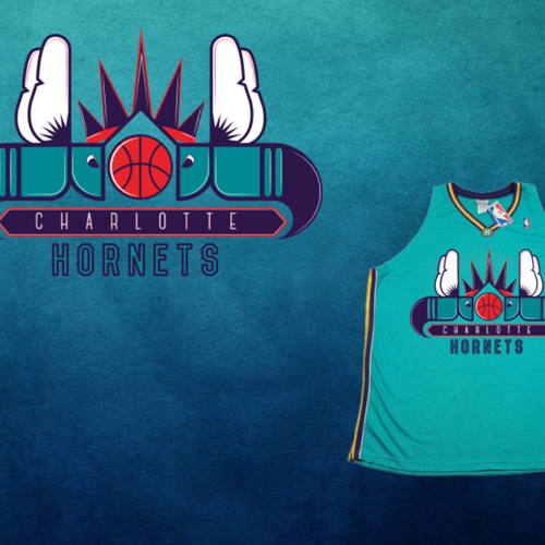 Community Contest: Create a logo for the revamped Charlotte Hornets! Design by MELOW