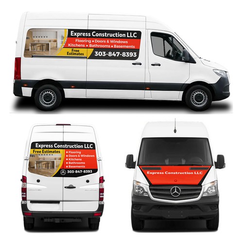 2014 Sprinter Partial Wrap Design by Anugerah ilahi