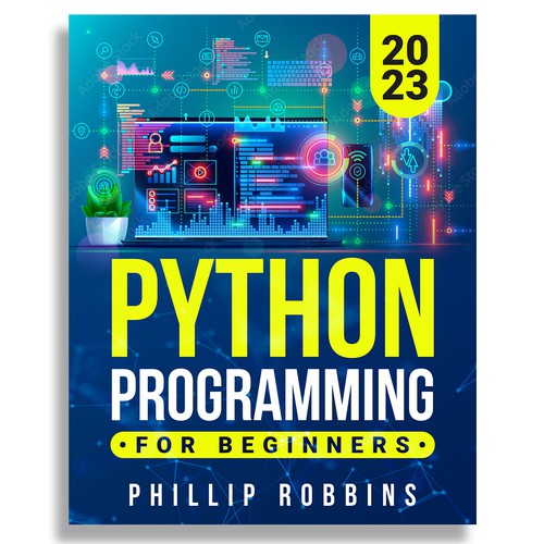 Python Programming Cover Ontwerp door Evocative ✘