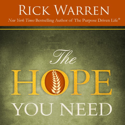 Design Rick Warren's New Book Cover Diseño de thedesigndepot2