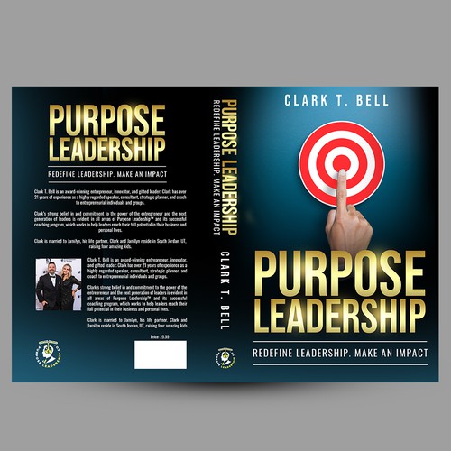 Purpose Leadership Book Cover Design by EPH Design